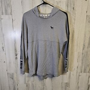 Pink Victoria's Secret Gray Hoodie women's size XS